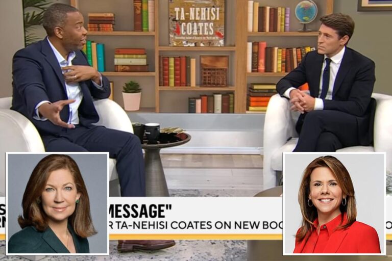 CBS Mornings anchor Tony Dokoupil sacked by bosses over tense Israel interview with Ta-Nehisi Coates — prompting staff backlash: reports

