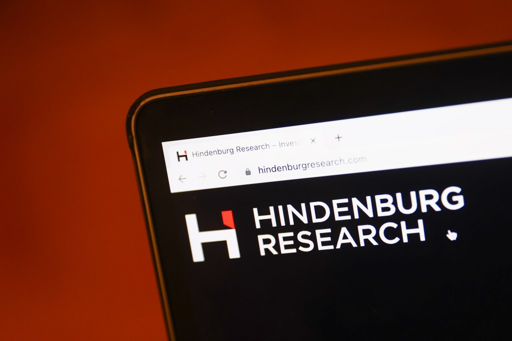 The Hindenburg Search logo